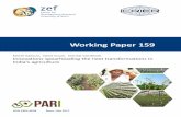 Working Paper 159 - ZEF · Working Paper 159 Innovations spearheading the next transformations in India‘s agriculture ... GM Genetically Modified GNSS Global Navigation Satellite