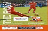 THE ROW - Hartley Wintney F.C. · Ex-Millwall defender, Dave Tuttle, was given the summer to prepare a new squad for 2012-13. However, a string of poor results led to a second change