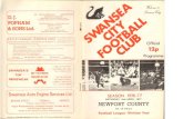 100 Years of Swansea City FC | Celebrating and recording ... · Newport Wotkinqtan 9 9 12 10 12 15 14 12 13 12 16 14 12 8 19 12 18 12 6 13 28 23 34 27 40 45 41 37 32 41 34 32 31 30