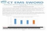 T EMS SWORD - Connecticut...KUDOS: and all who have called in SWORD cases to the P. Keep up the great work! SWORD Statewide Reporting November 2019. In the month of November, there
