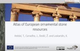 Atlas of European ornamental stone resources · 2020. 5. 5. · This project has received funding from the European Union’s Horizon 2020 research and innovation programme under