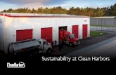 Sustainability at Clean Harbors · communications that deliver consistent, sequential messaging across the organization. Each year, a comprehensive communications plan is developed