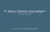 A New Peace Paradigm · understanding inner and outer peace. One reason I developed this obsession with understanding peace is because I wanted to discover how to protect human societies
