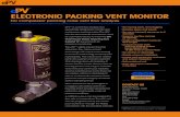 TM ELECTRONIC PACKING VENT MONITOR ePV Monitor.pdf · ePV. TM. is a vent flow analysis tool specifically designed to monitor gas compressor packing cases. The ePV can be permanently