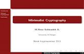 Minimalist Cryptography - FRISC · to protect DES against exhaustive search attacks we can XOR two independent pre-whitening and post-whitening keys to the plaintext and ciphertext