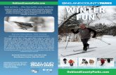OaklandCountyParks.com Get active—the benefits are endless ... Winter Brochure.pdf · Oaks county parks and four golf courses. Consult OaklandCountyParks.com or contact parks for