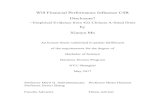 Will Financial Performance Influence CSR Disclosure? · corporate financial performance on CSR disclosure. The empirical analysis has following results: 1) profitability has a significant