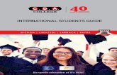 INTERNATIONAL STUDENTS GUIDE - cdacollege.comcdacollege.com/files/prospectus_international_guide.pdf · Small Business Management Business Policy and Strategic Management Human Resource