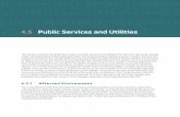 4.5 Public Services and Utilities - Seattle€¦ · This section analyzes the potential impacts to public services and utilities from the Land Use Code changes under each alternative
