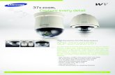 37x zoom, Capture every detail...600TVL 0.2Lux Optical Zoom D&N ICR 37x High Resolution 37x PTZ Dome Camera SCP-2370/2370TH Specifications Dimensions Unit : mm (inch) SCP-2370 SCP-2370