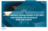 SCOR delivers strong results in Q1 2017 and records net ... · The financial results for the first quarter 2017 included in this presentation are unaudited. ... The Group solvency