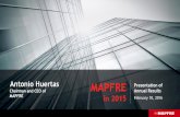 Antonio Huertas MAPFRETurkey, Colombia and Mexico-38.2 Less realized capital gains ... No. 1 in Non-Life Insurance in LATAM Leading multinational insurance company in LATAM . 26 Leader
