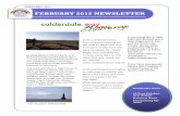 FEBRUARY 2012 NEWSLETTER...FEBRUARY 2012 NEWSLETTER If you don’t fit any of these job descriptions, don’t worry—we would still welcome your applica-tion. All we ask is that you