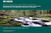 Prepared in cooperation with the Oregon Department of ......Risley, John, Stonewall, Adam, and Haluska, Tana, 2008, Estimating flow-duration and low-flow frequency statistics . for