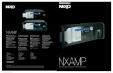 NXAMP - Arizona Church Sound€¦ · The NEXO warranty does not cover cosmetics or finish and does not apply to any items which in NEXO’s opinion have failed due to used abuse,