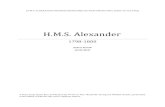 H.M.S.&Alexander&&& [H.M.S.&ALEXANDER¢â‚¬â„¢S&MARINE0GRENADIERS&RE0ENACTMENTUNIT(PART&OF&H.R.G.M)]& &&&&&H.M.S.&Alexander&&&