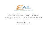 Sounds of the English Alphabet Arabic · 2017. 1. 19. · Sounds of the English Alphabet Arabic . ant apple2 alligator astronaut aaaaa لﯾﺟﺳﺗﻟا Copyright Edinburgh EAL