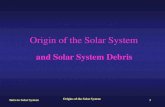Origin of the Solar System - Linn–Benton Community Collegecf.linnbenton.edu/mathsci/physci/rajabza/upload/17_SolarSystem.pdfIntro to Solar System Origins of the Solar System 15 Meteors