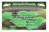 For each petal on the SHAMROCK This brings a wish your way ...… · For each petal on the SHAMROCK This brings a wish your way Good HEALTH, Good LUCK & HAPPINESS ... Chaparral Management