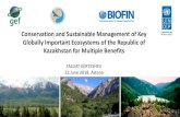Conservation and Sustainable Management of Key Globally ... · 10.3 11.1 12.3 12.4 12.5 12.7 0 2 4 6 8 10 12 14 1993 1998 2003 2008 2013 2017 Woodland dynamics in Kazakhstan for 1993-2017,