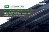Mainframe Performance Optimization · Mainframe Performance Optimization More power from your mainframe, using your current IT assets. THE MAINFRAME NEW CHALLENGES ... • Mobile