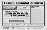 Future Feminist Archive - Cross Art€¦ · Top photograph: Illawara Mercury, Saturday 9/3/1979. Wollongong City Libraries, Illawarra Mercury Photographic Negative Collection. THIS
