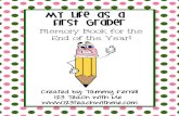 My Life as a First Grader · My Favorite Subject My favorite subject is: I liked learning about: 2013 . My Favorite Memory My favorite memory was when: 2013 . My Favorite Party My