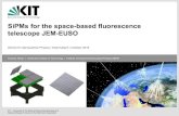 SiPMs for the space-based fluorescence telescope JEM-EUSOastroteilchenschule.nat.fau.de/schule2015/teilnehmer_vortraege/Hub… · Arduino UNO Rev 3: Mounted with Hamamatsu SiPM Power