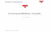 Compatibility mode - Product Selection · Compatibility mode – Sx tool manual 8 In the Module selection window the user has to select which modules he wants to import into the project.