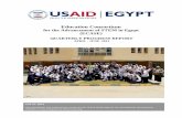 Education Consortium for the Advancement of STEM in Egypt · PMP Performance Monitoring Plan SCOPE Standards-based Classroom Observation Protocol for Egypt ... • Capstone - In April