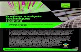 Surface Analysis Techniques Training - MIMOS Semiconductor€¦ · - Energy Dispersive X-ray (EDX) - Auger Electron Spectroscopy (AES) - Electron Energy Loss Spectroscopy (EELS) As