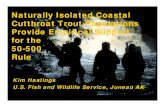 Naturally Isolated Coastal Cutthroat Trout Populations ... Naturally Isolated Coastal Cutthroat Trout