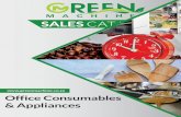8. Office Consumables & Appliances - Green Machine...Nescafe Ricoffy is a popular brand of coffee that is seen in many businesses and houses. Each order of Nescafe Ricoffy is a 750g