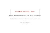 Agile Product Lifecycle Management - PL Developments · 2011. 11. 4. · Agile Product Lifecycle Management Product Governance & Compliance User Guide December 2009 v9.3.0.1 Part