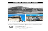 Calumet Park Fieldhouse - Chicago · CALUMET PARK FIELDHOUSE 9801 S OUTH AVENUE G BUILT: 1922-24 ARCHITECTS: SOUTH PARK COMMISSION ARCHITECTS (LINN WHITE, CHIEF ENGINEER) ARTIST: