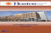 MESSAGE FROM THE PRESIDENT€¦ · MESSAGE FROM THE PRESIDENT Greetings: The Eugenio María de Hostos Community College Catalog is your introduction to an institution that has been