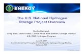The U.S. National Hydrogen Storage Project Overview ...Sunita Satyapal, DOE Hydrogen, Fuel Cells and Infrastructure Technologies Program Subject Status of Hydrogen Storage Materials