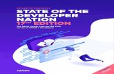 DEVELOPER ECONOMICS STATE OF THE DEVELOPER NATION … · 2020. 3. 15. · Stijn is leading the SlashData research on developer program benchmarking, developer population sizing, and