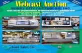 TT Webcast Auction G - Asset Sales · GORTON Master Mill Vertical Milling Machine with 10” x 42” Work Table, R-8 Taper Spindle KEARNEY & TRECKER 205 SA Plain Milling Machine with
