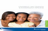 Universal life savings & investment options - 1193 · Title: Universal life savings & investment options - 1193 Author: Equitable Life of Canada Keywords: Universal life savings &