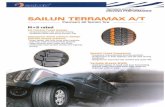 Sailun-TERRAMAX-AT.jpg · All Terrain Tread Design advanced pattern for adverse driving conditions while delivering smooth ride Aggressive block pattern design provide strong traction