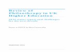 Review of Philanthropy in UK Higher Education Philanthropy Report.pdf · its reputation. Structurally, universities offer a high degree of scrutiny and accountability. The current