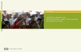 GENDER ISSUES IN MONITORING AND EVALUATION IN … · quality gender-disaggregated data and supports more experi-mentation and systematic evaluation. In its 2010–2011 report . The