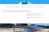 Photovoltaic energy systems - Europa€¦ · Photovoltaic energy systems Summary of the Joint Research Centre's contribution to international and European standards in 2019 Sample,