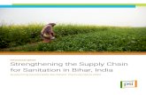 Strengthening the Supply Chain for Sanitation in Bihar, India · investment to businesses and affordable to households. Building off of the research already conducted; 3SI is working