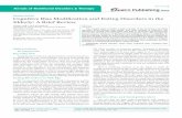 Cognitive Bias Modification and Eating Disorders in the ... · Citation: Libben MR and Nortage R. Cognitive Bias Modification and Eating Disorders in the Elderly: A Brief Review.