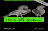 lex & yacc, 2nd Edition - NYLXS · 2016. 12. 6. · Lex and yacc are tools designed for writers of compilers and interpreters, although they are also useful for many applications