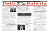 Daily Saturday, March 23, 2019 Volume 61, Number 2Bulletin ... · Take All Your Chances By Eddie Kantar Dummy ♠ Q J ♥ 7 ♦ 7 5 4 2 ♣ A K 7 5 4 2 Declarer (You) ♠ A 7 6 ♥