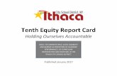 Tenth Equity Report Card · Graduation is defined as having received a Regents or local diploma and the graduation rate is the percentage of students who receive a Regents or local