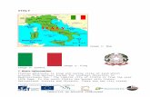 ITALY - agb.gymnaslo.czagb.gymnaslo.cz/.../Geografie/Geography_2/Workbook/Eur…  · Web viewTable 1: Basic information. 1.1.2 Flag of Italy. Italian flag has three vertical stripes,